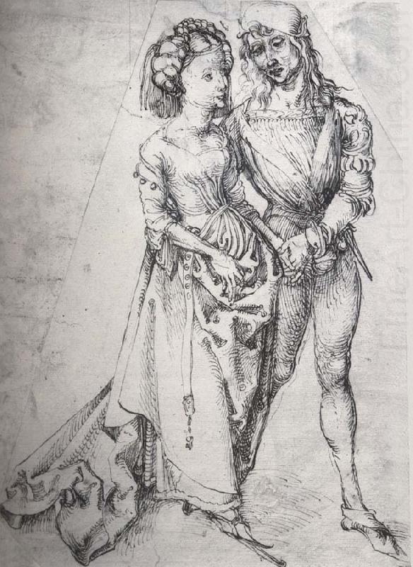 Albrecht Durer Young Couple china oil painting image